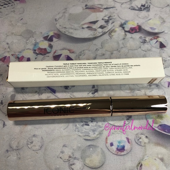 😍NIB Ultra Black Triple Threat Mascara by Iconic London! 😍 - Picture 4 of 6